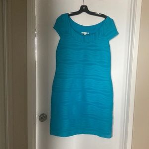 Tradition Dress Size 18 Peacock Blue Stretchy